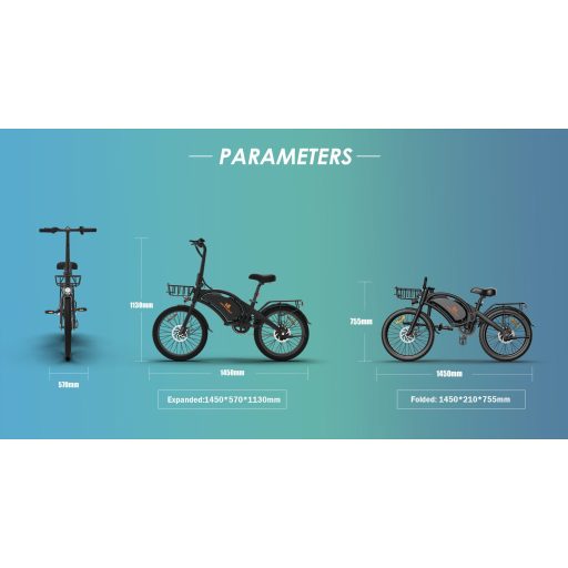 KuKirin V1 PRO Electric Bike - 350W Peak Motor | 48V 7.5AH Battery | 45km/h Max Speed (ebike)